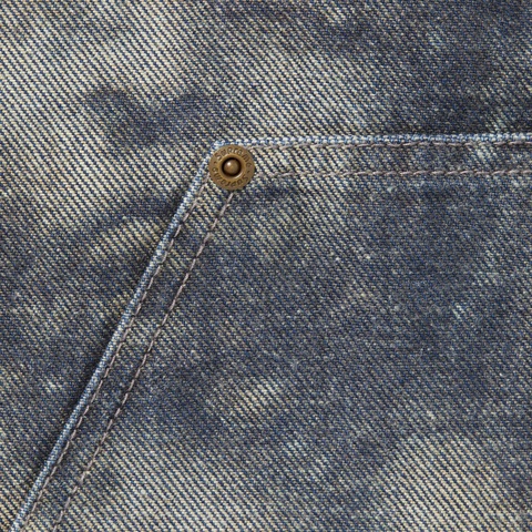 Supreme H.R. Giger Double Knee Jean - Reverse Indigo