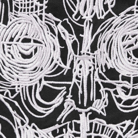 Supreme H.R. Giger Embroidered Work Jacket - Black
