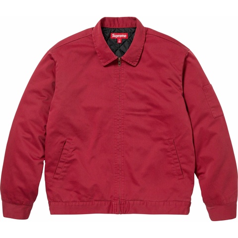 Supreme H.R. Giger Embroidered Work Jacket - Red