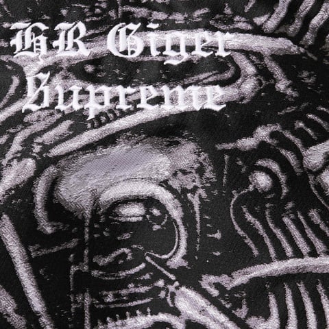 Supreme H.R. Giger Jacquard Down Puffer Jacket - Black