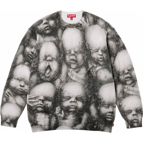 【早い者勝ち】23SS Supreme ギーガー　コラボセーター H.R. Giger Sweater - fall/winter 2023 - Supreme