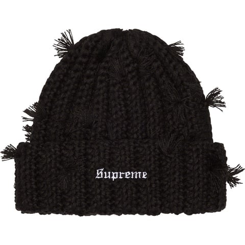 【新品】Supreme Hand Tied Beanie BLACK ビーニー Hand Tied Beanie - fall/winter 2023 - Supreme