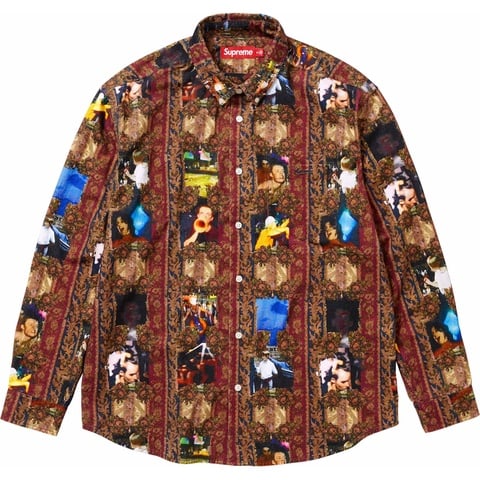 Hardcore Printed Corduroy Shirt - fall/winter 2023 - Supreme