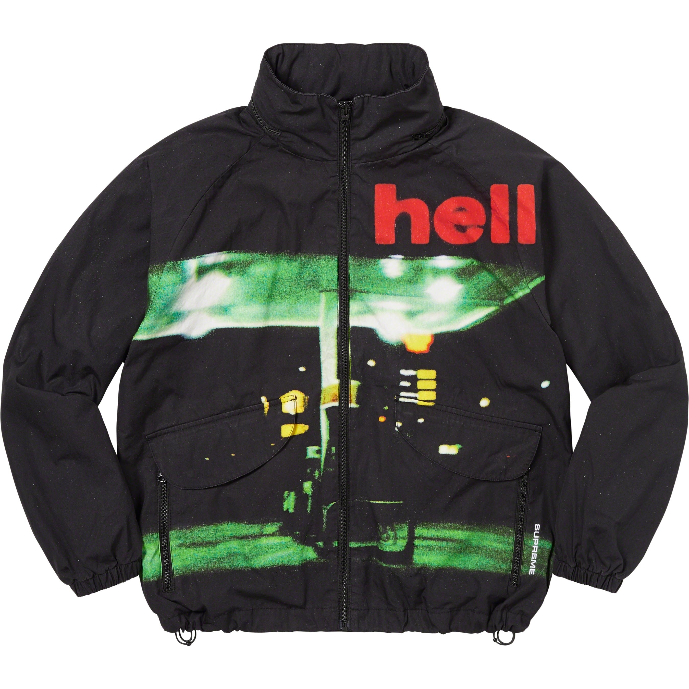 Supreme High Density Cotton Field Jacket (FW23) - Hell - $298