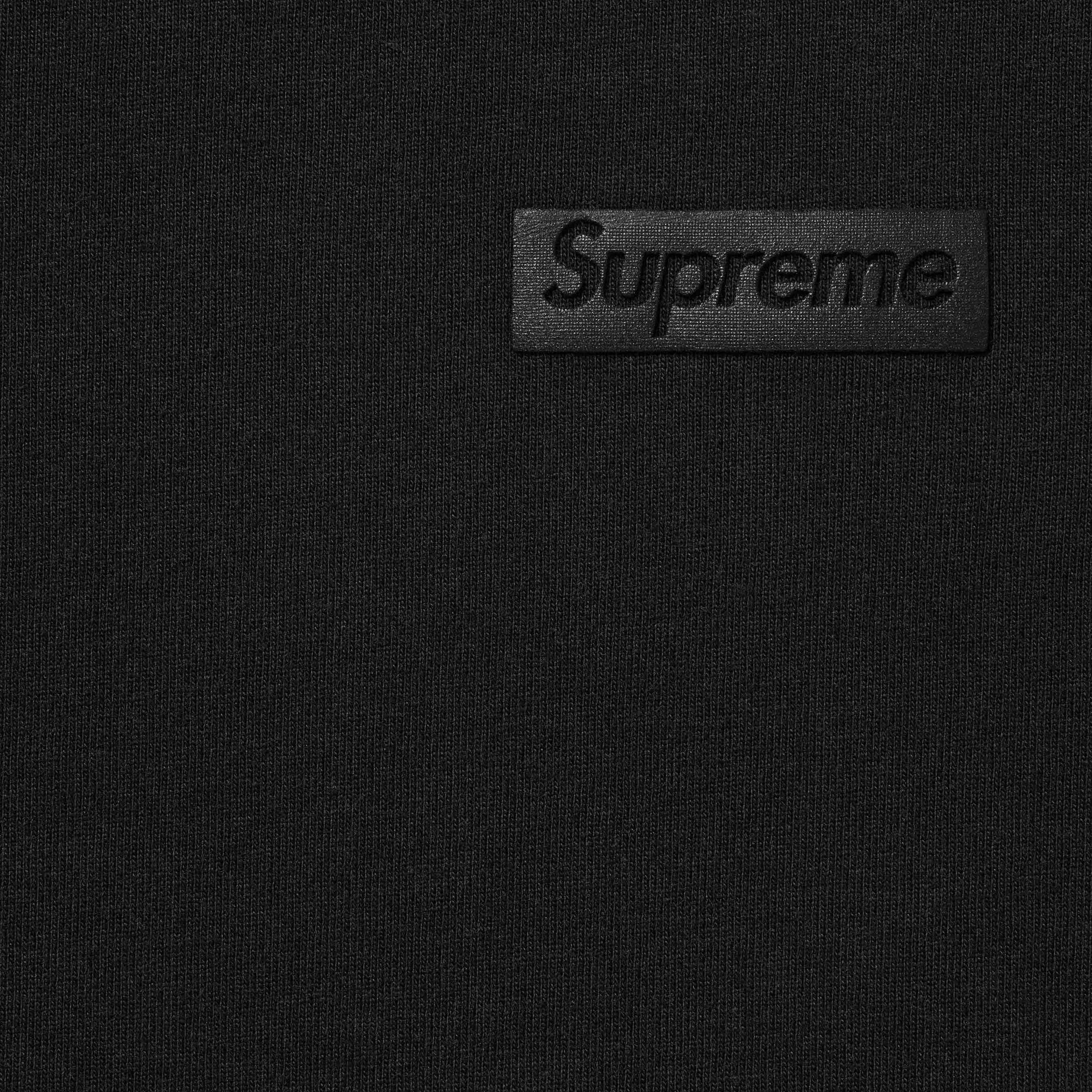 Supreme High Density Small Box S S Top (FW23) - Black - $68