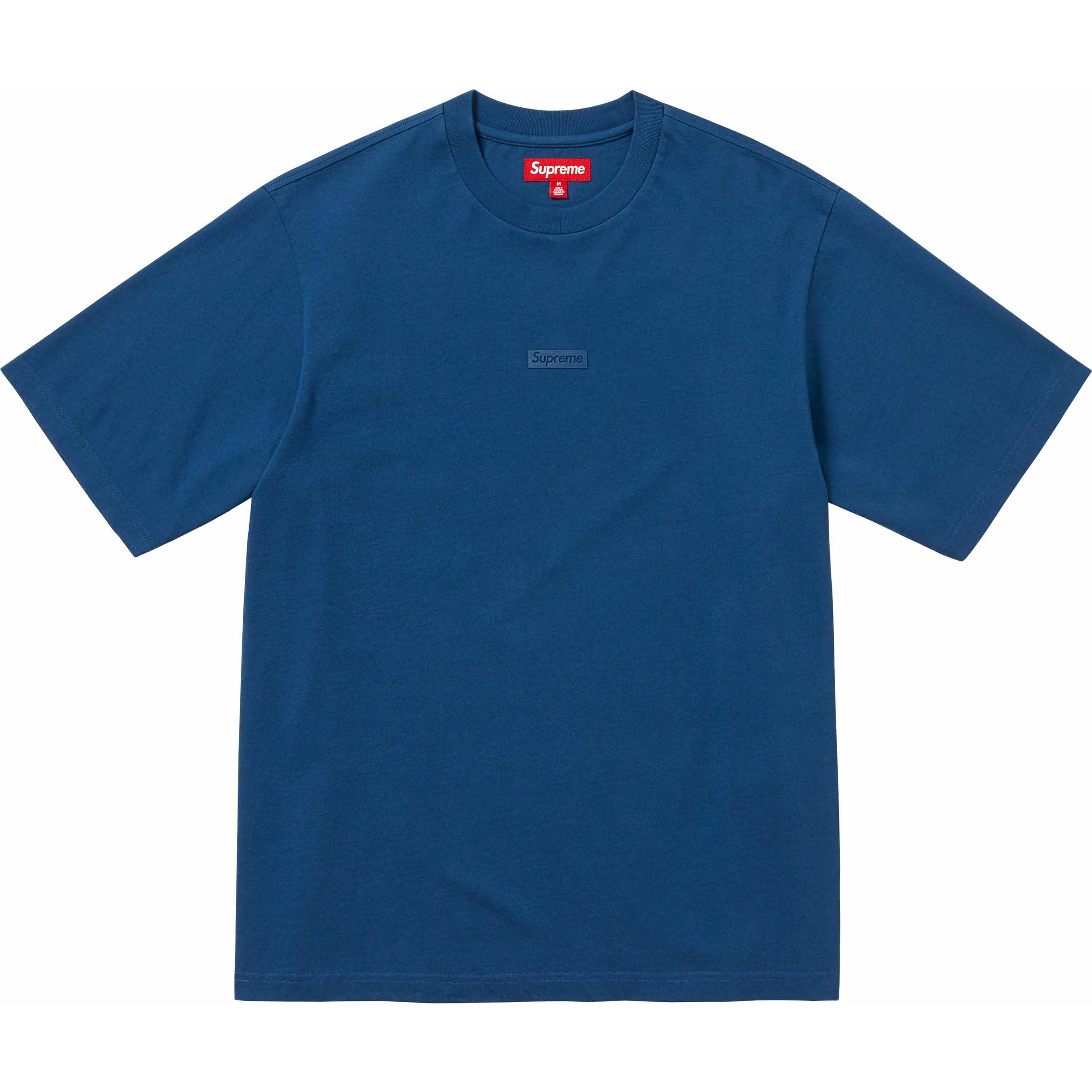 Supreme High Density Small Box S S Top (FW23) - Light Navy - $68