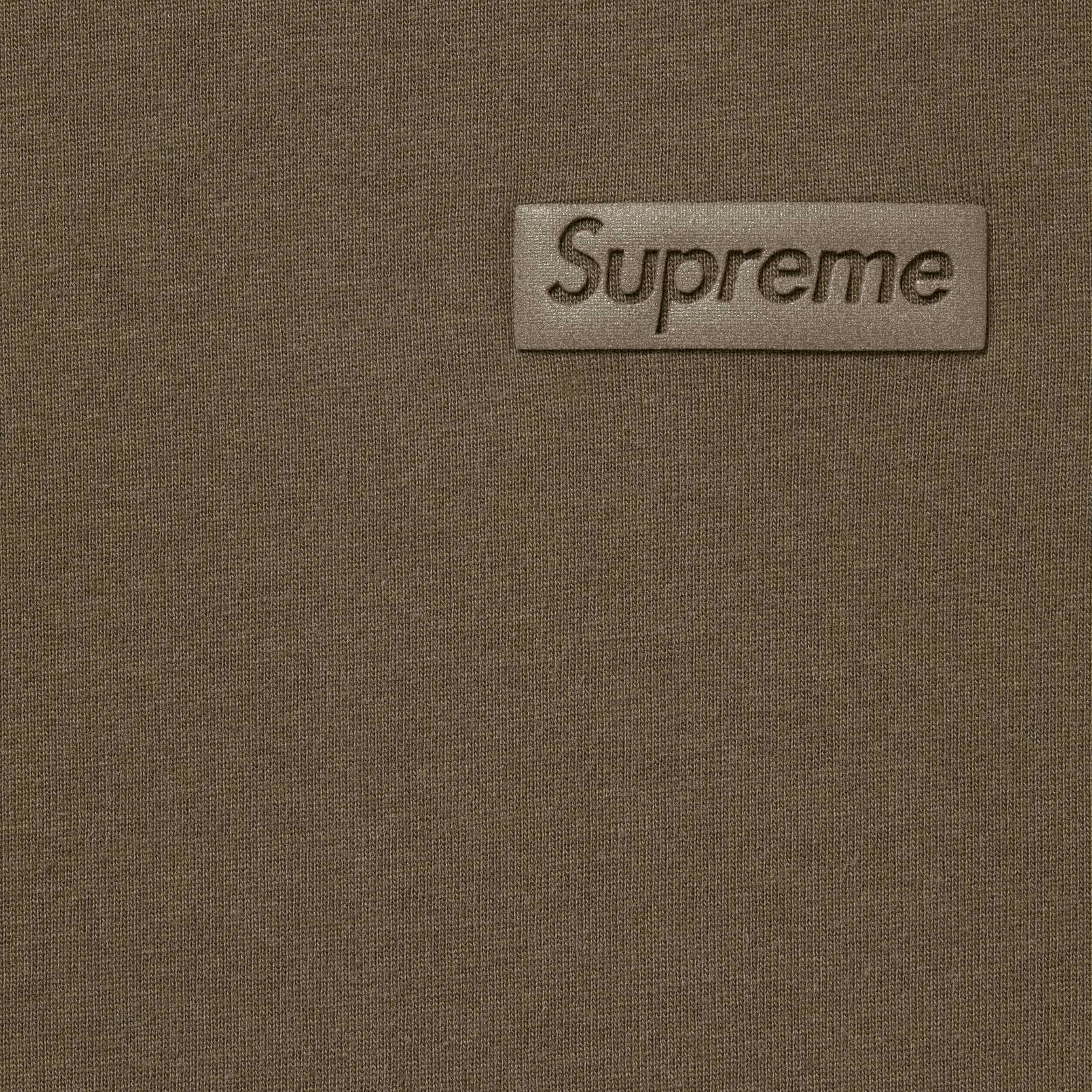 Supreme High Density Small Box S S Top (FW23) - Light Olive - $68