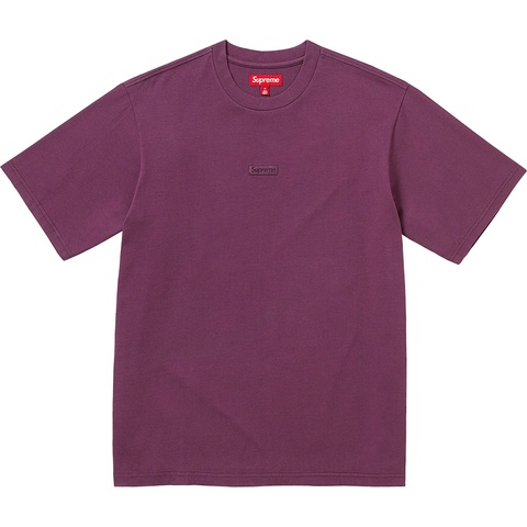 Supreme High Density Small Box S/S Top - Plum