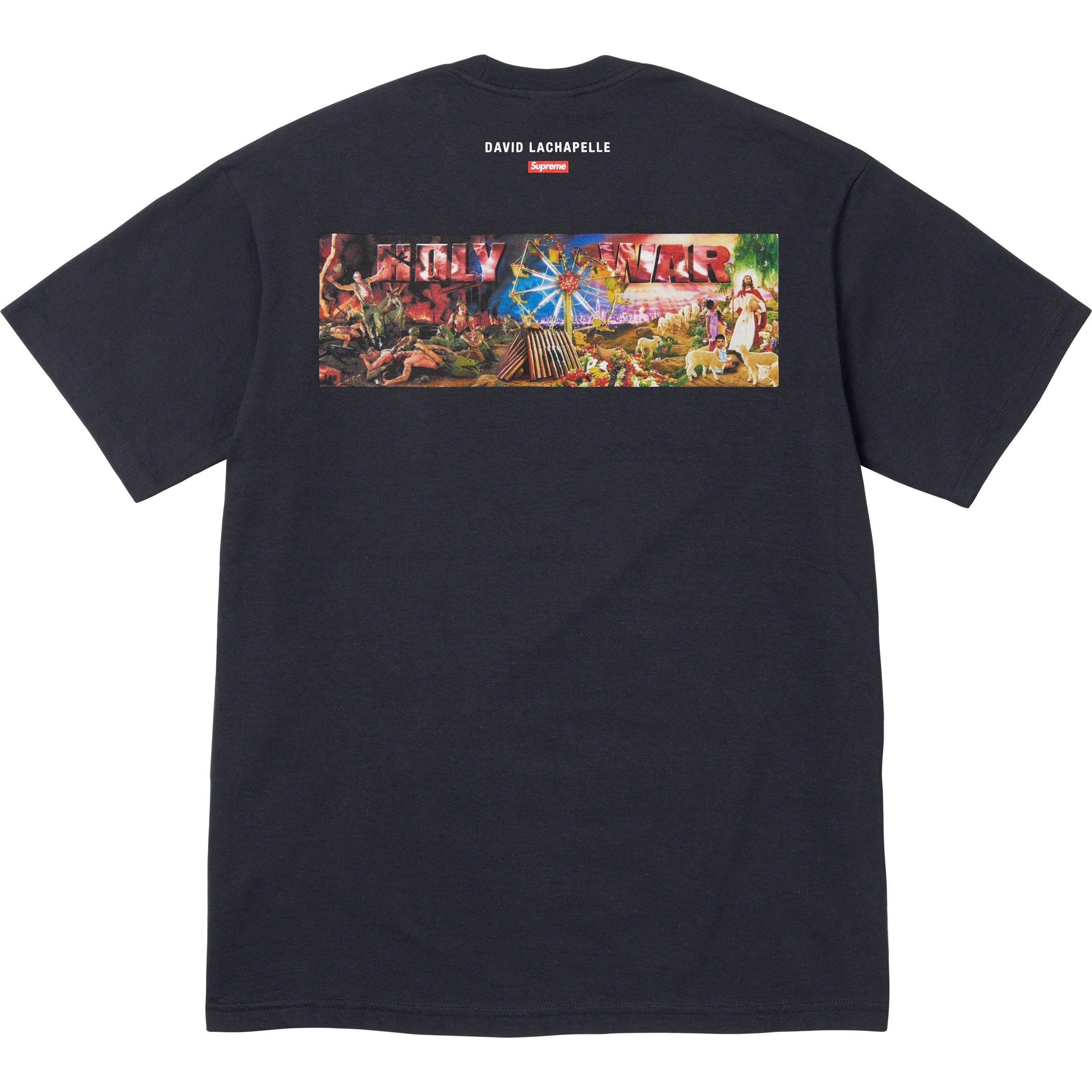 Supreme Holy War Tee (FW23) - Navy - $48