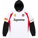 Supreme Hooded Soccer Jersey (FW23) - White