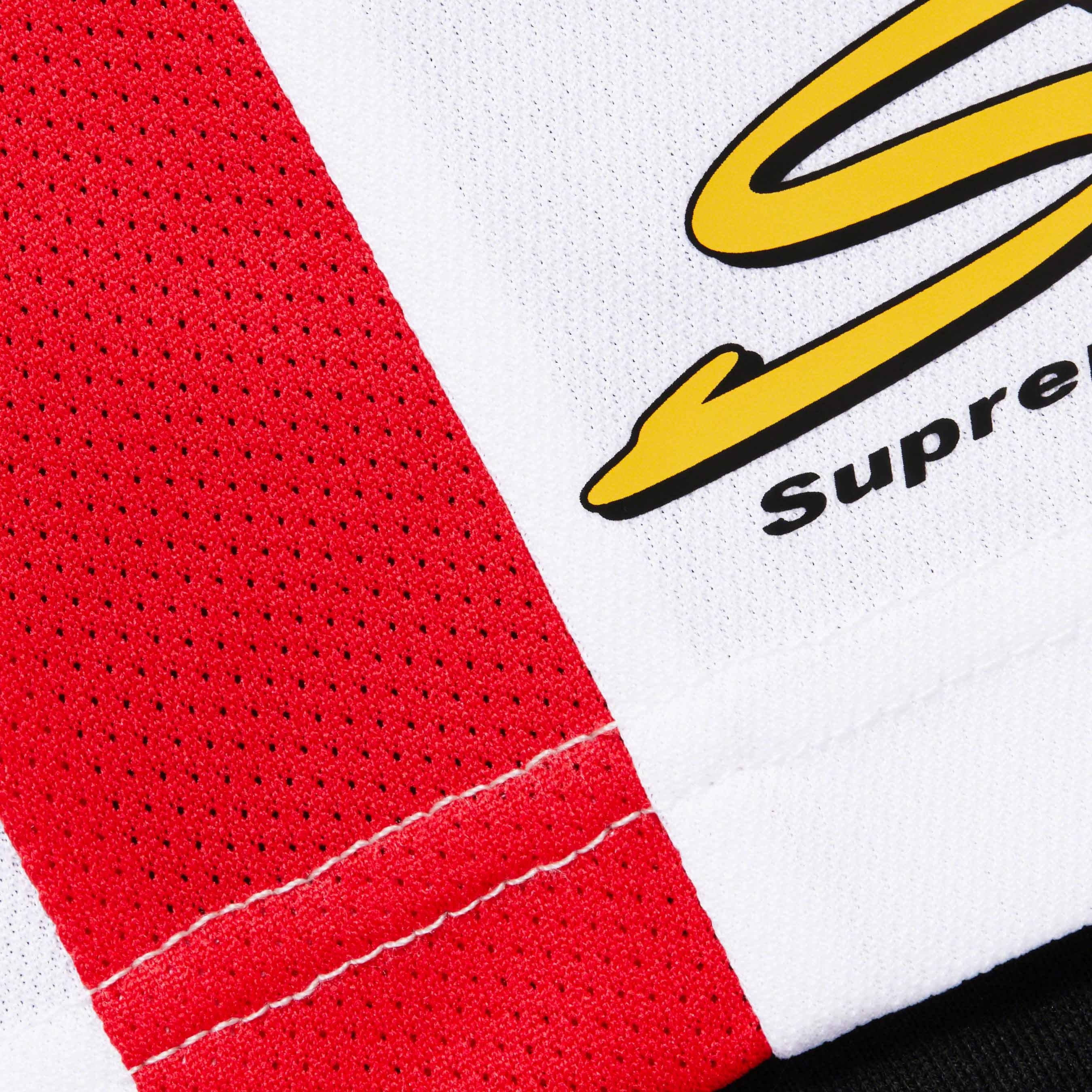 Supreme Hooded Soccer Jersey (FW23) - White - $118
