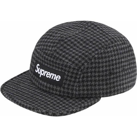 Houndstooth Wool Camp Cap - fall/winter 2023 - Supreme