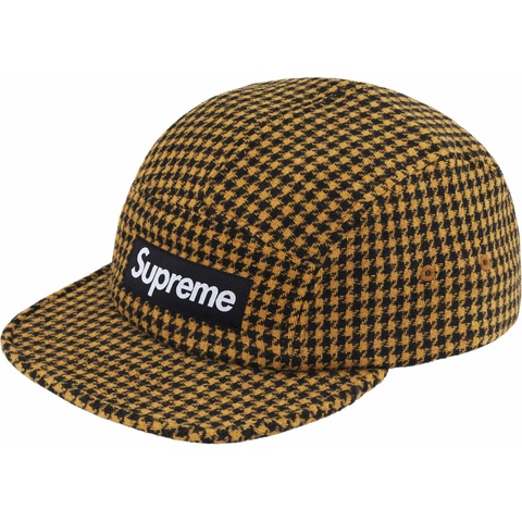 Houndstooth Wool Camp Cap - fall/winter 2023 - Supreme