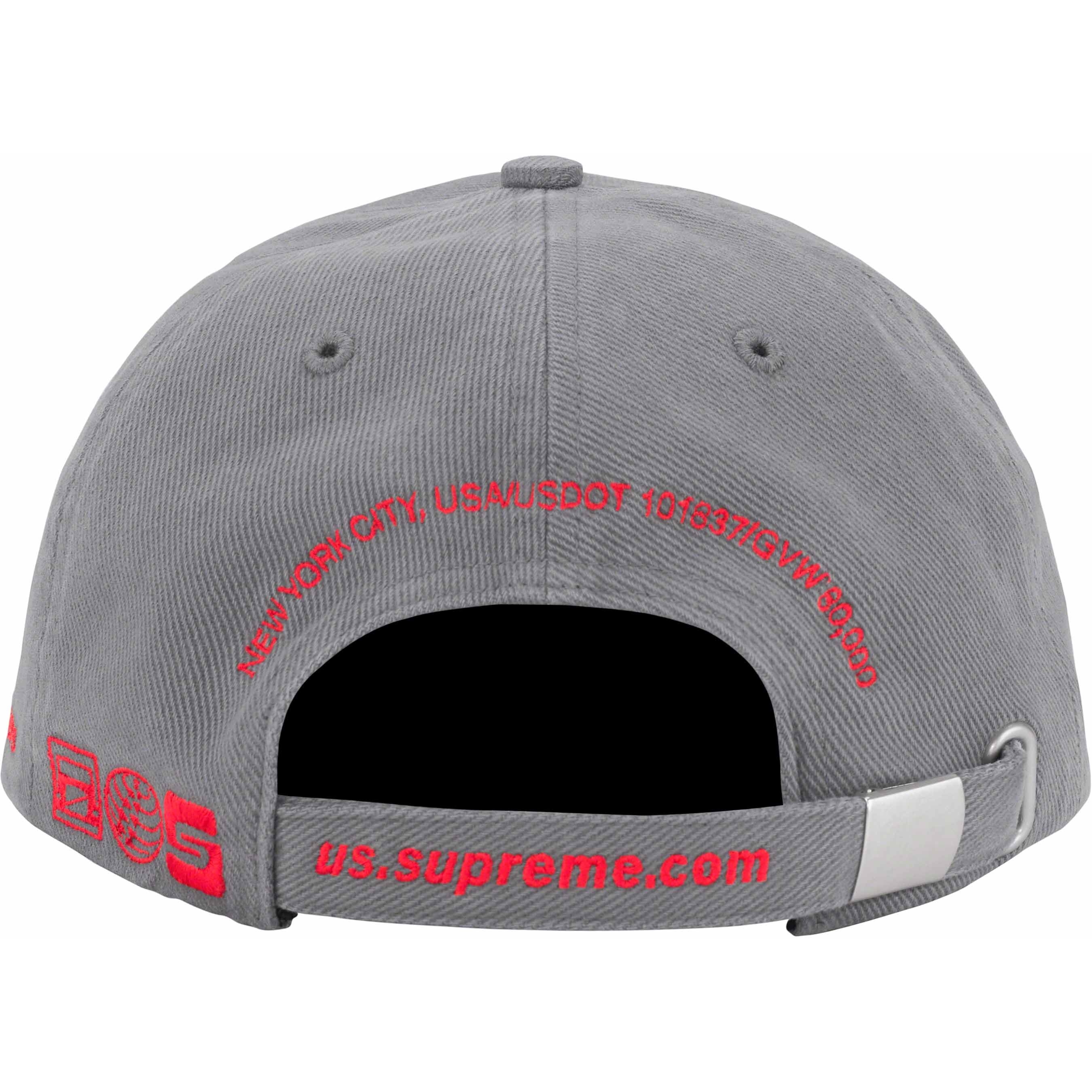 Supreme Jagged Visor 6-Panel (FW23) - $48