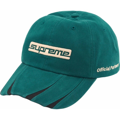 Supreme Jagged Visor 6-Panel - Teal