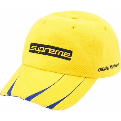 Supreme Jagged Visor 6-Panel - Yellow