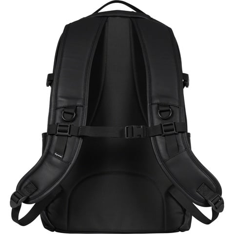 バッグ SUPREME 23AW LEATHER BACKPACK BLACK Leather Backpack - fall/winter 2023 - Supreme