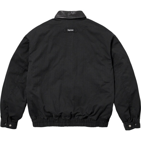 Leather Collar Utility Jacket - fall/winter 2023 - Supreme