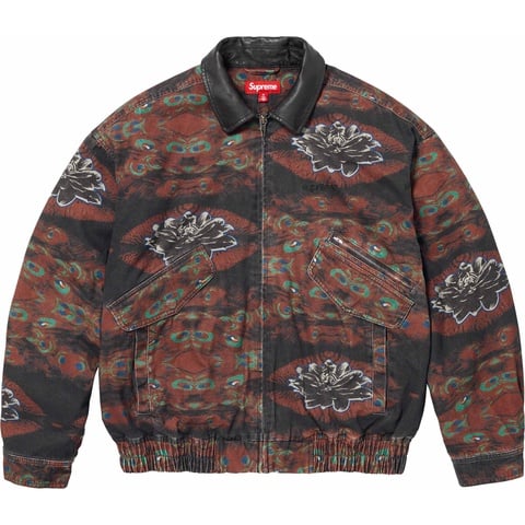 Leather Collar Utility Jacket - fall/winter 2023 - Supreme