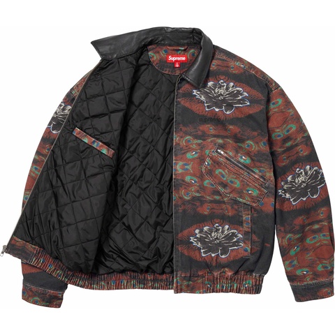 Leather Collar Utility Jacket - fall/winter 2023 - Supreme