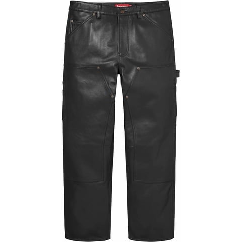 Leather Double Knee Pant - fall/winter 2023 - Supreme