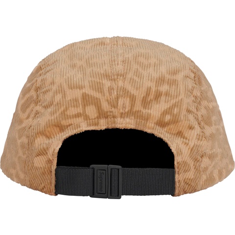 Supreme Leopard Corduroy Camp Cap - Beige