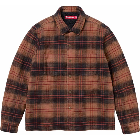 Lined Flannel Snap Shirt - fall/winter 2023 - Supreme