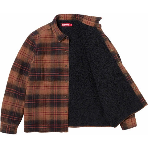 Lined Flannel Snap Shirt - fall/winter 2023 - Supreme