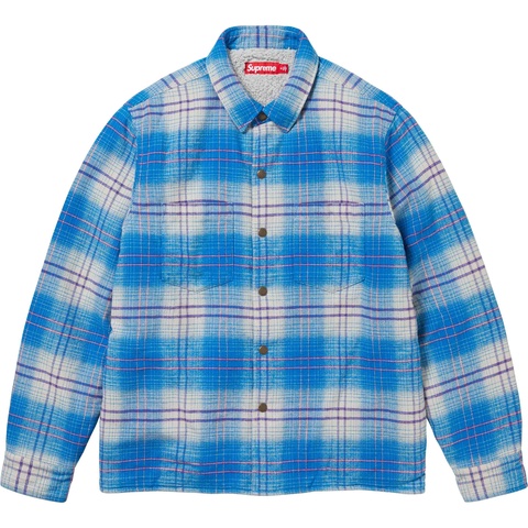 Lined Flannel Snap Shirt - fall/winter 2023 - Supreme