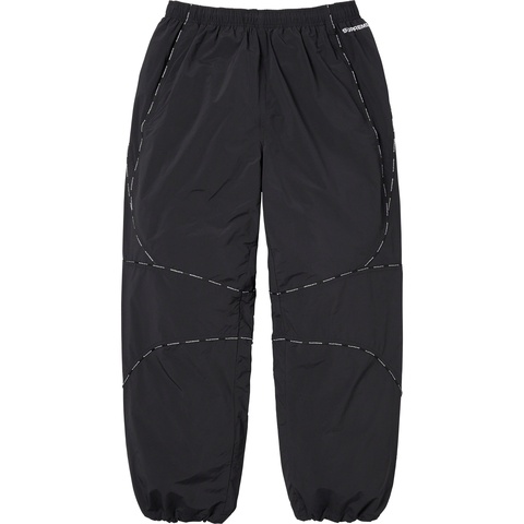 Supreme Logo Piping Track Pant 23FW ブラック Logo Piping Track Pant - fall/winter 2023 - Supreme