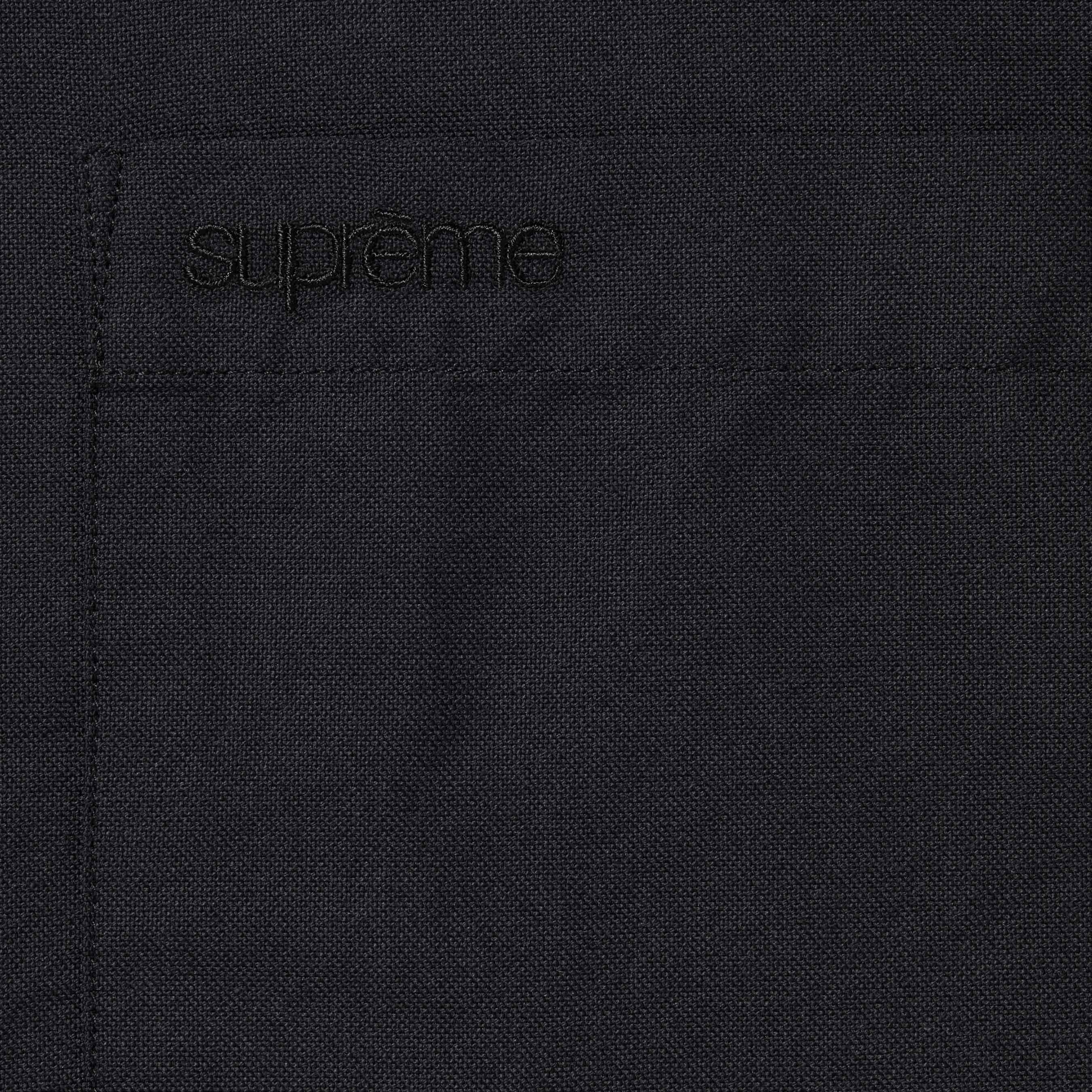 Supreme Loose Fit Oxford Shirt (FW23) - Black - $138