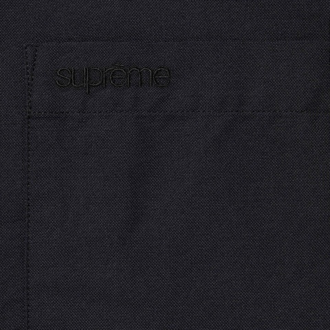 Supreme Loose Fit Oxford Shirt - Black