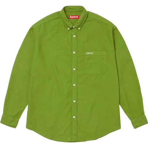 Supreme Loose Fit Oxford Shirt - Dyed Green