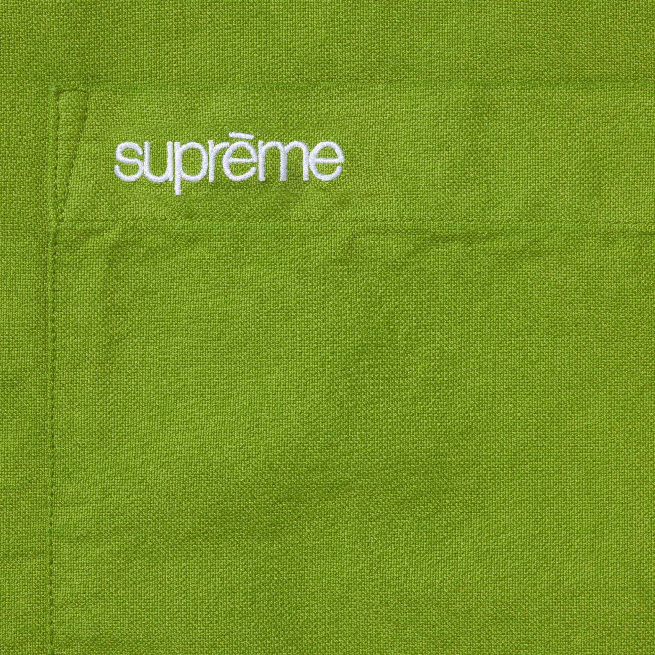 Supreme Loose Fit Oxford Shirt (FW23) - Dyed Green - $138