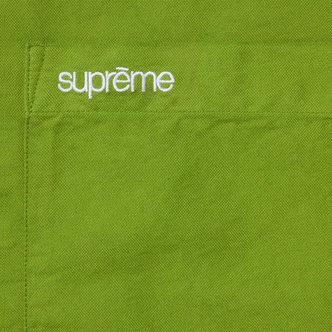 Supreme Loose Fit Oxford Shirt - Dyed Green