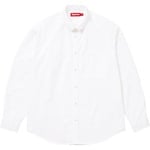 Supreme Loose Fit Oxford Shirt (FW23) - White