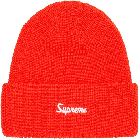Supreme Loose Gauge Beanie - Bright Orange