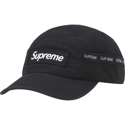 Supreme Mesh Pocket Camp Cap - Black