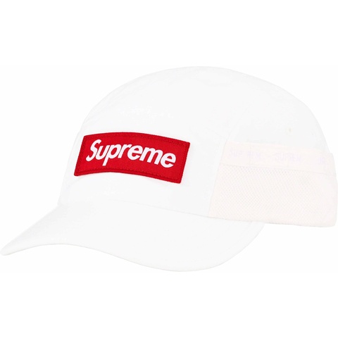 Supreme Mesh Pocket Camp Cap - White