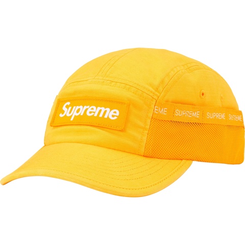 Supreme Mesh Pocket Camp Cap - Yellow