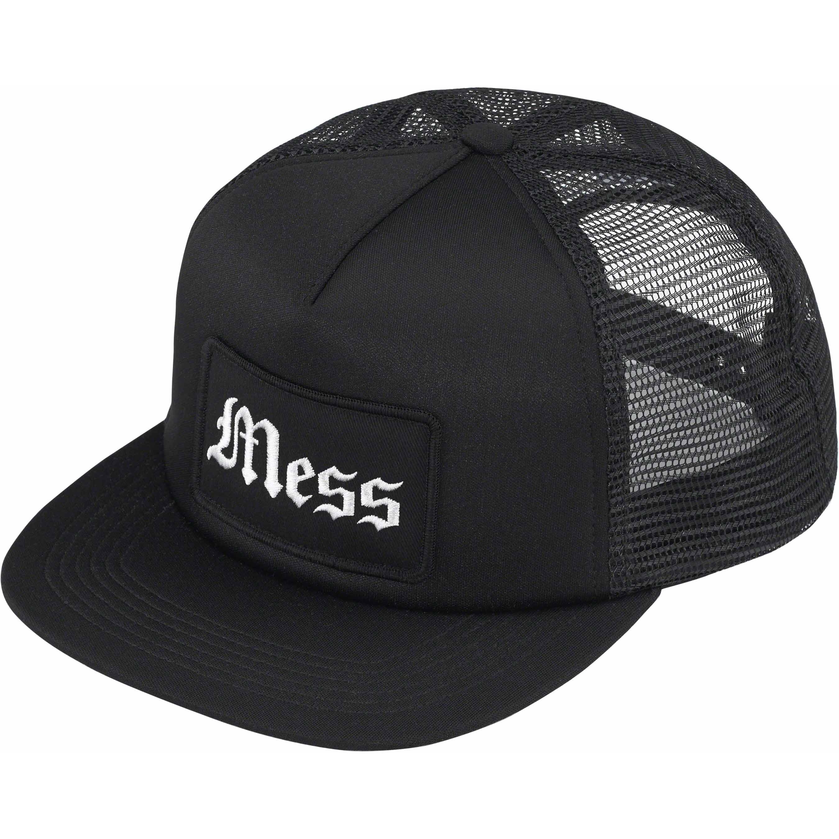 Supreme Mess Mesh Back 5-Panel (FW23) - Black - $48