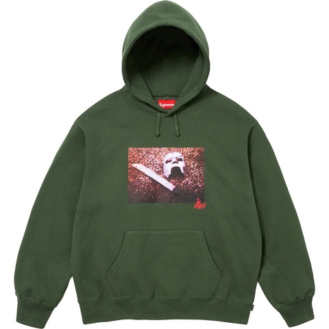 Supreme MF DOOM Hooded Sweatshirt - Dark Olive