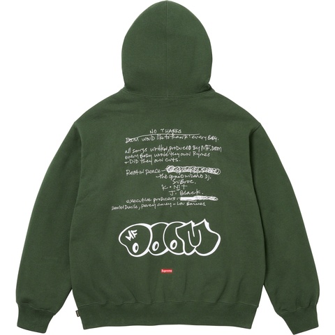 MF DOOM Hooded Sweatshirt - fall/winter 2023 - Supreme
