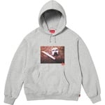 Supreme MF DOOM Hooded Sweatshirt (FW23) - Heather Grey