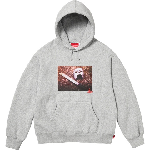 Supreme MF DOOM Hooded Sweatshirt - Heather Grey