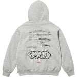 Supreme MF DOOM Hooded Sweatshirt (FW23) - Heather Grey
