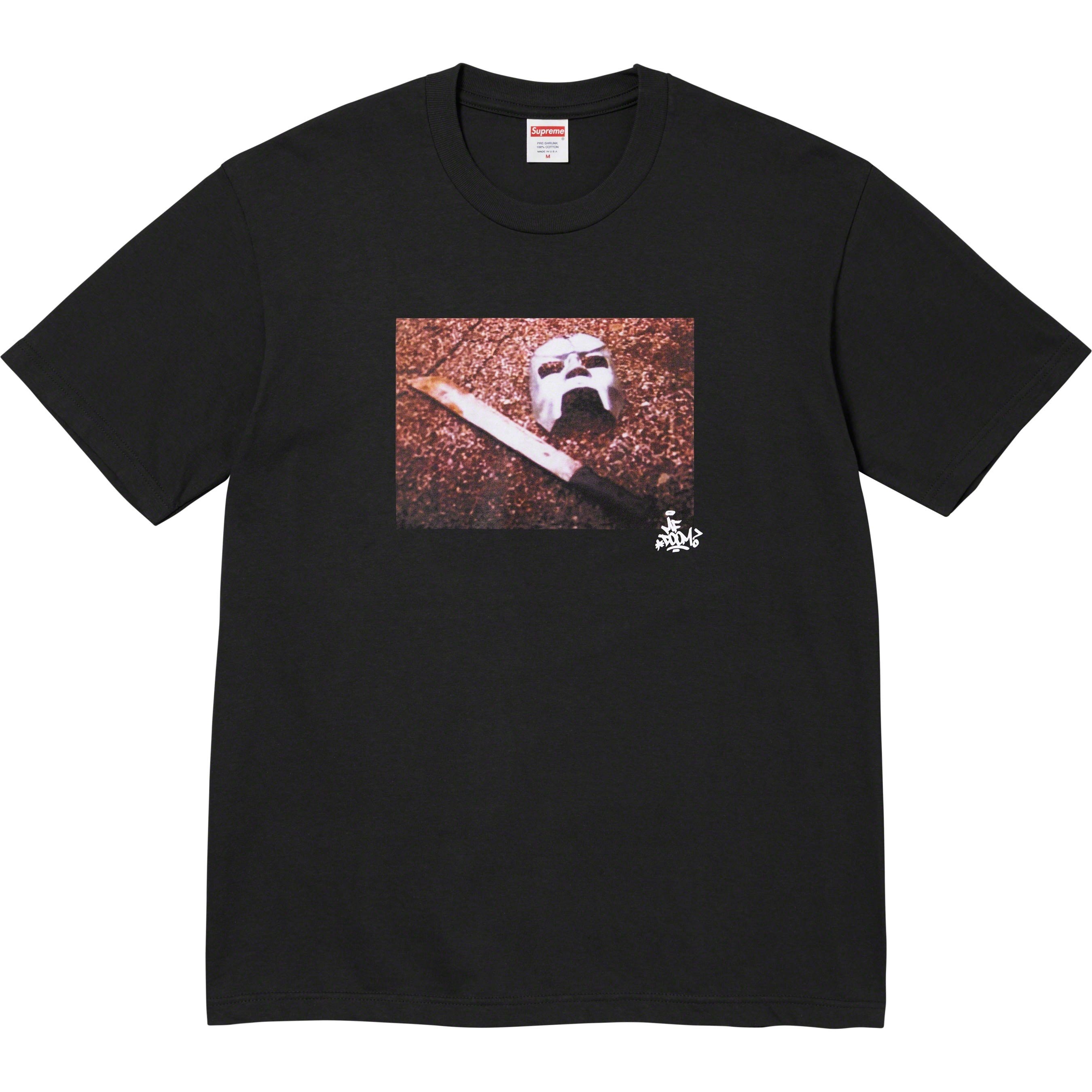 Supreme MF DOOM Tee (FW23) - Black - $48