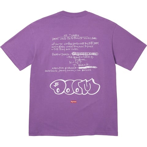 Supreme MF DOOM Tee - Dusty Purple