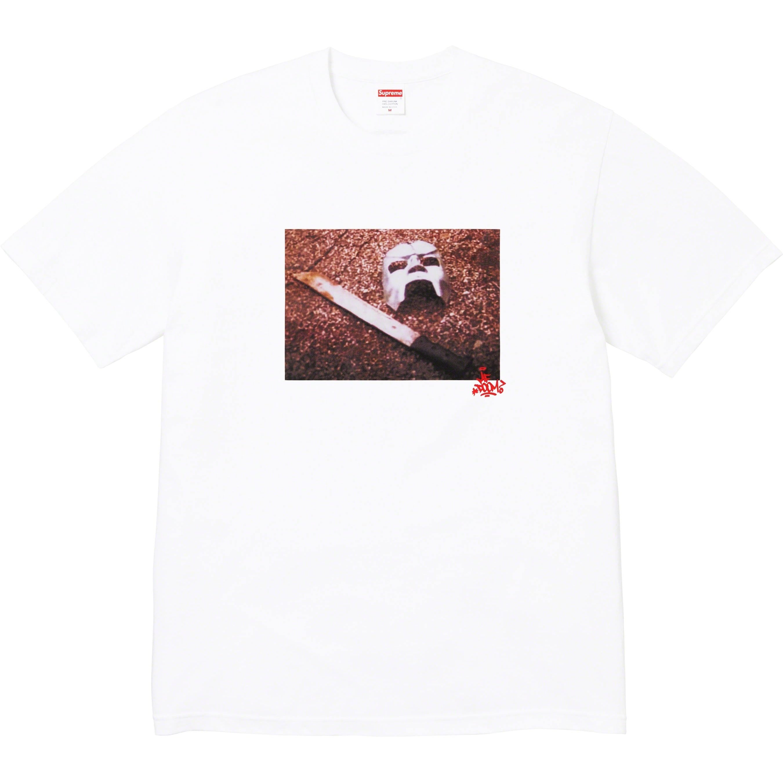 Supreme MF DOOM Tee (FW23) - White - $48