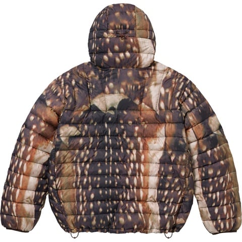 Supreme Micro Down Half Zip Hooded Pullover - Deer